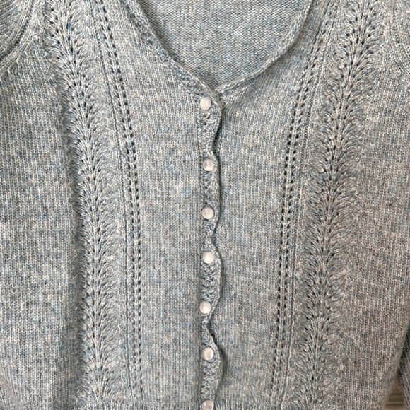 C&C California Women's Blue Cardigan Sweater - Picture 2 of 13